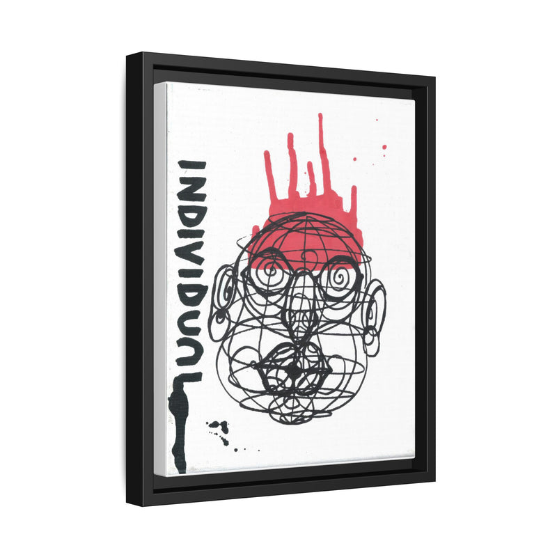 Original Art Canvas with T-shirt