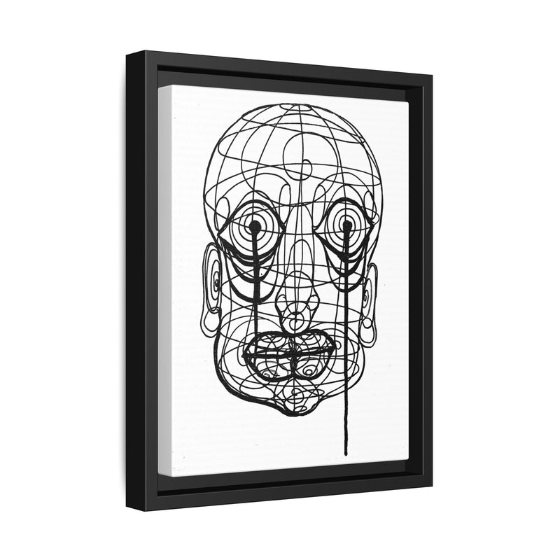 Original Art Canvas with T-shirt