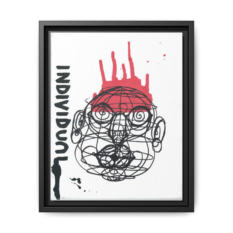 Original Art Canvas with T-shirt