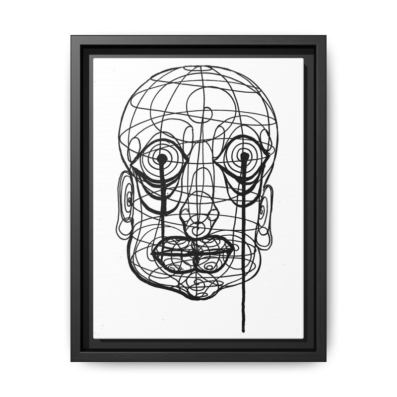 Original Art Canvas with T-shirt